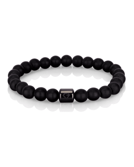 CASCARY Armband chic – Black Agate - LIMITED 01-50/50