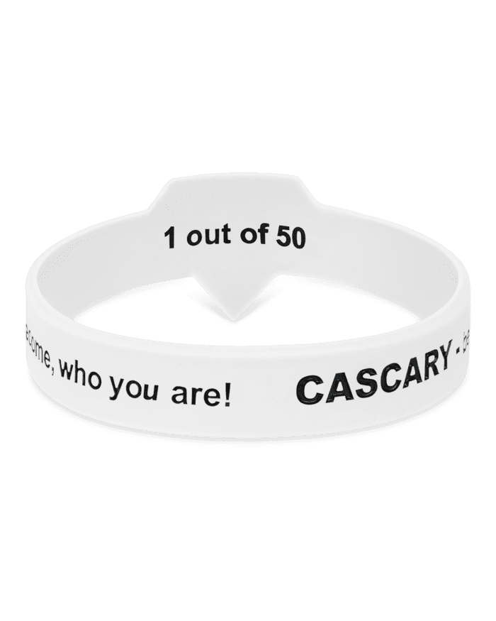 cascary armband fit limited 1 out of 50 white cy fab 001 2 CASCARY Armband fit – LIMITED 1 out of 50
