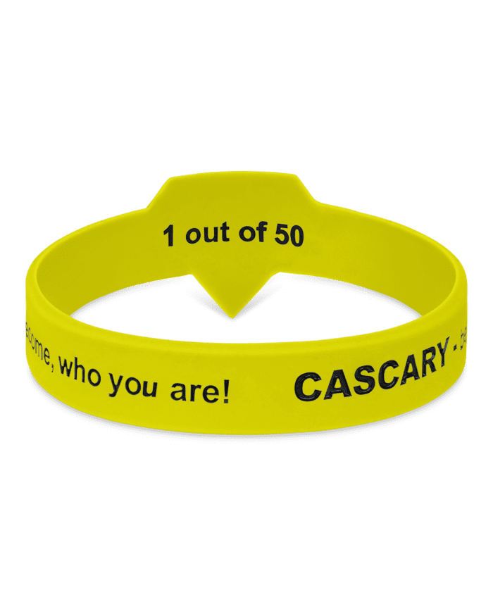 cascary armband fit limited 1 out of 50 yellow cy fab 014 2 CASCARY Armband fit – LIMITED 1 out of 50