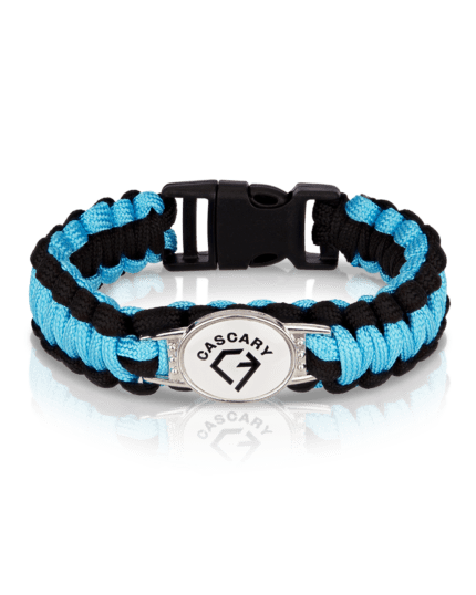 CASCARY Armband heavy - Lightblue-Black - LIMITED 01-50/50