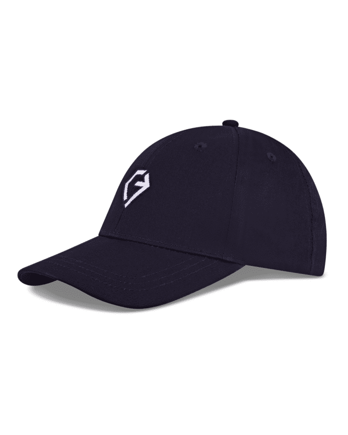 cascary baseballcap mit cy stick dark blue gr3 CASCARY Baseballcap mit CY Stick