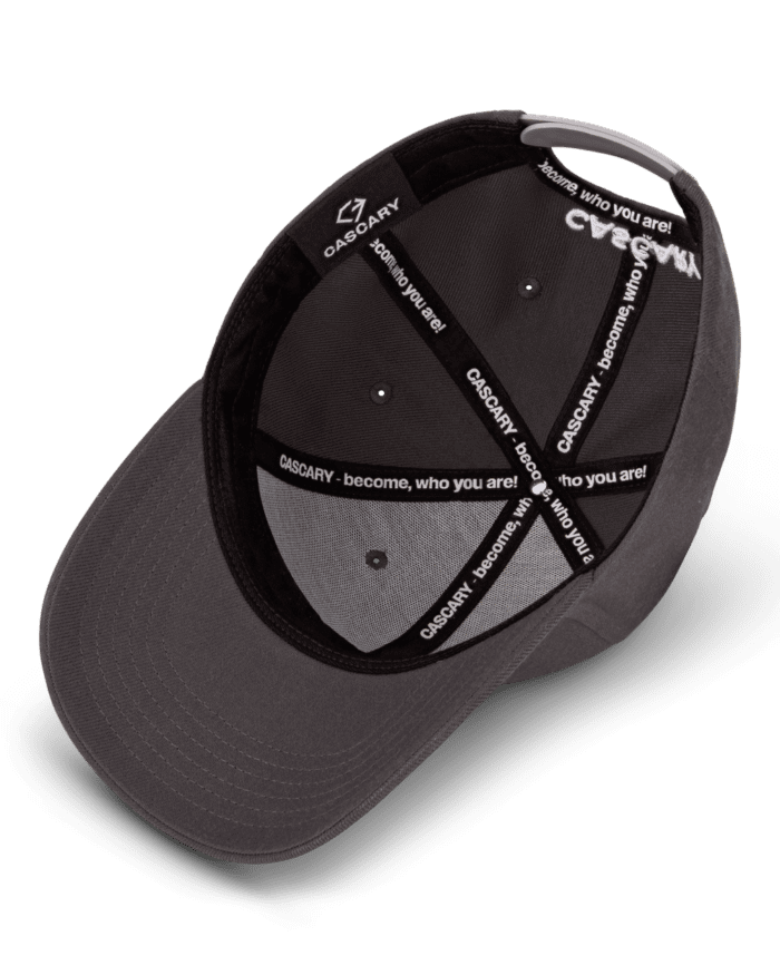 cascary baseballmuetze acryl wool gray limited 1 50 cascary cap 002 inside CASCARY Baseballmütze Acryl/Wool - gray - LIMITED 01-50/50