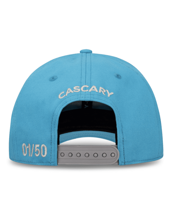 cascary baseballmuetze cotton light blue limited 1 50 cascary cap 004 backside CASCARY Baseballmütze Cotton - light blue - LIMITED 01-50/50