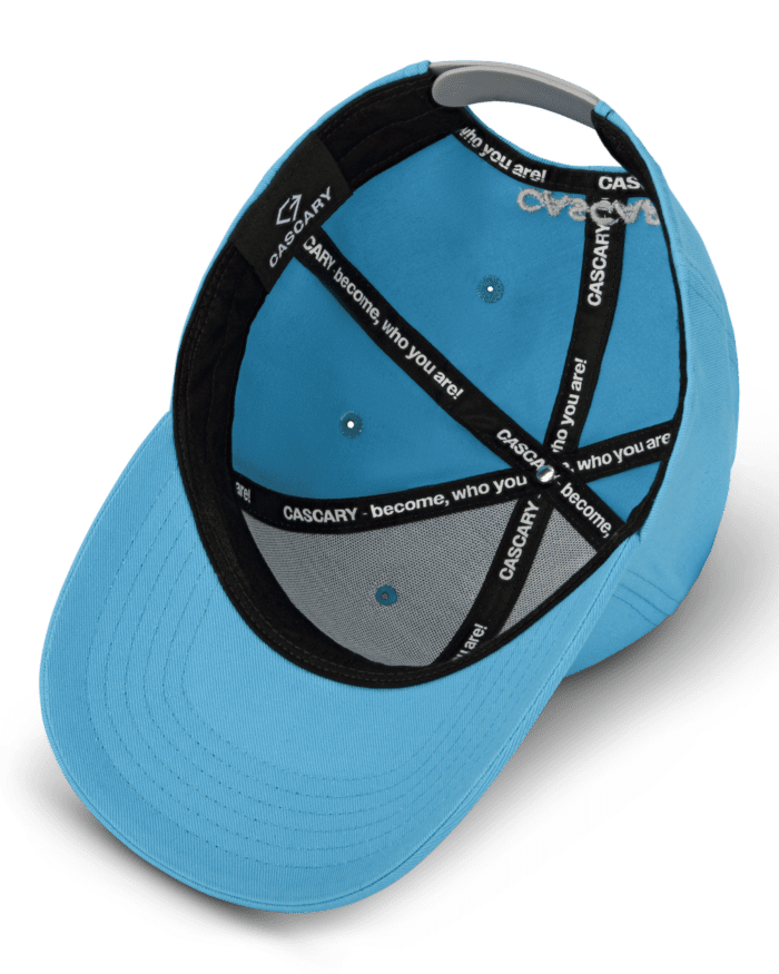 cascary baseballmuetze cotton light blue limited 1 50 cascary cap 004 inside CASCARY Baseballmütze Cotton - light blue - LIMITED 01-50/50