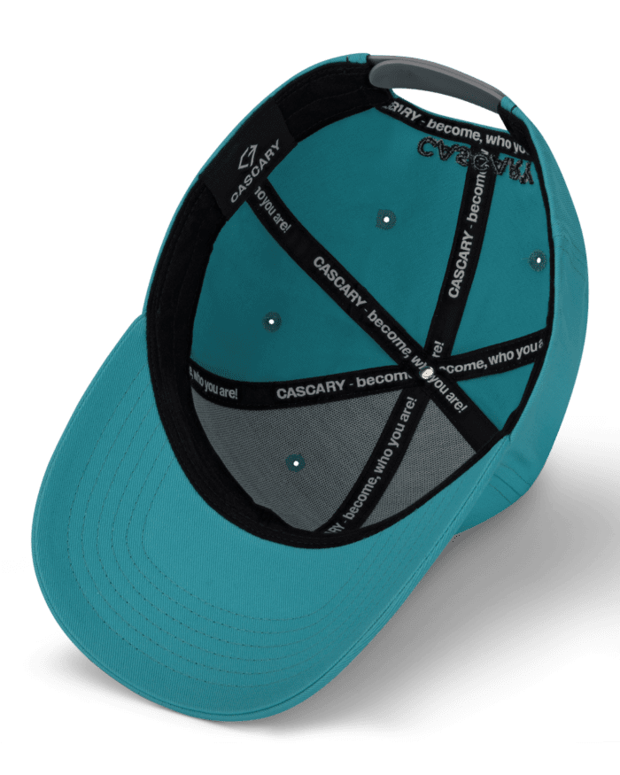 cascary baseballmuetze cotton light turquoise limited 1 50 cascary cap 005 inside CASCARY Baseballmütze Cotton - light turquoise - LIMITED 01-50/50