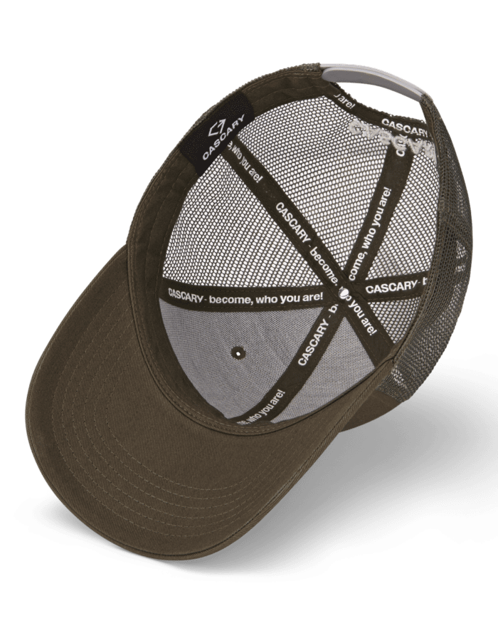 cascary baseballmuetze trucker mesh green limited 1 50 cascary cap 011 inside CASCARY Baseballmütze Trucker Mesh - green - LIMITED 01-50/50
