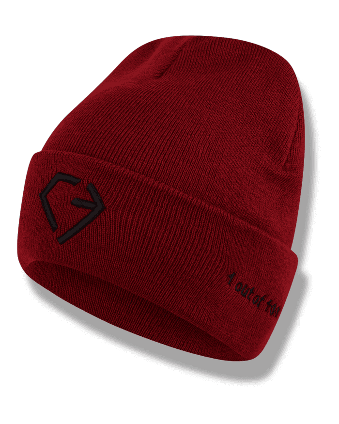 cascary beanie muetze limited 1 out of 100 dark red cascary beanie 003 CASCARY Beanie Mütze – LIMITED 1 out of 100