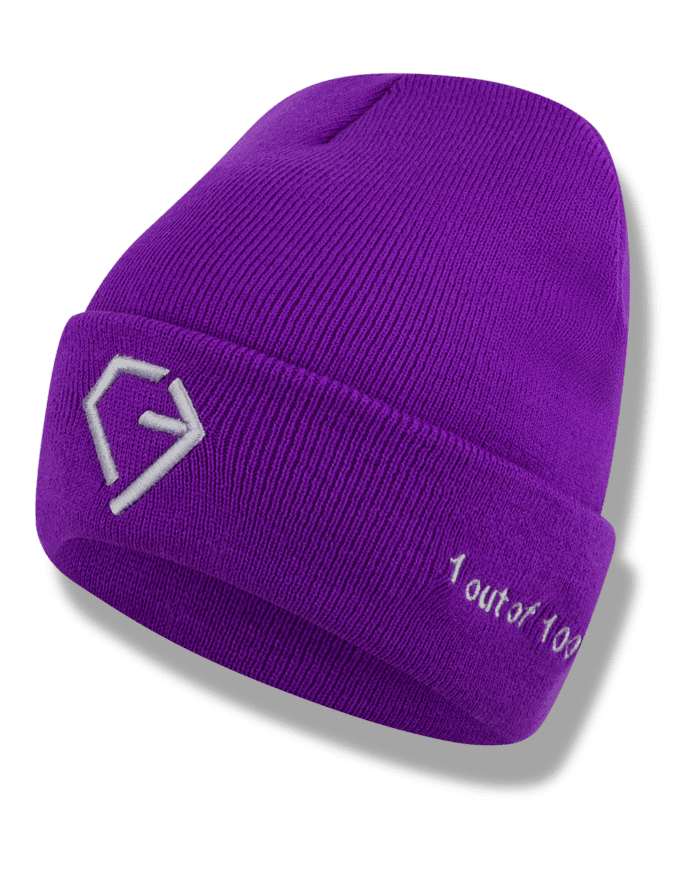 cascary beanie muetze limited 1 out of 100 purple cascary beanie 002 CASCARY Beanie Mütze – LIMITED 1 out of 100