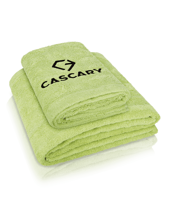 cascary gym handtuch und strand badetuch light green set cy coe 008 CASCARY Gym Handtuch & Strand Badetuch – Set