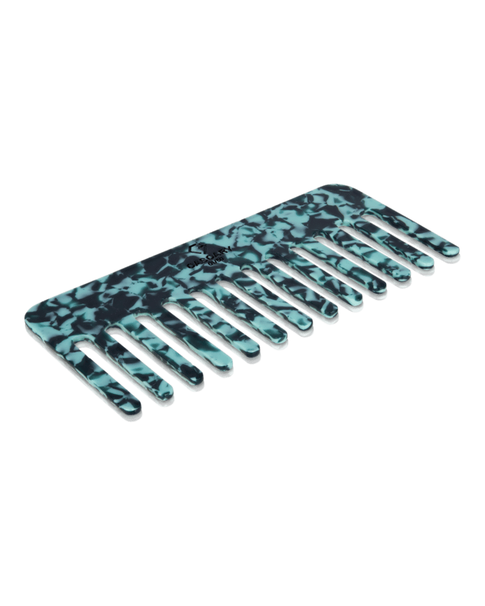 cascary haarkamm dark turquoise 13x6cm cy hk 022 CASCARY Haarkamm - Dark Turquoise - LIMITED 01-50/50
