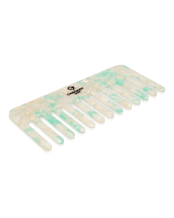 cascary haarkamm glitter green 13x6cm cy hk 020 CASCARY Haarkamm - Glitter Green - LIMITED 01-50/50