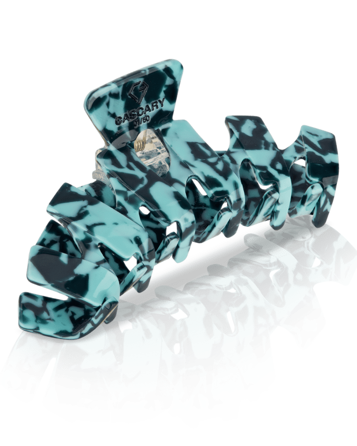 cascary haarklammer dark turquoise cy hk 010 CASCARY Haarklammer - Dark Turquoise - LIMITED 01-50/50