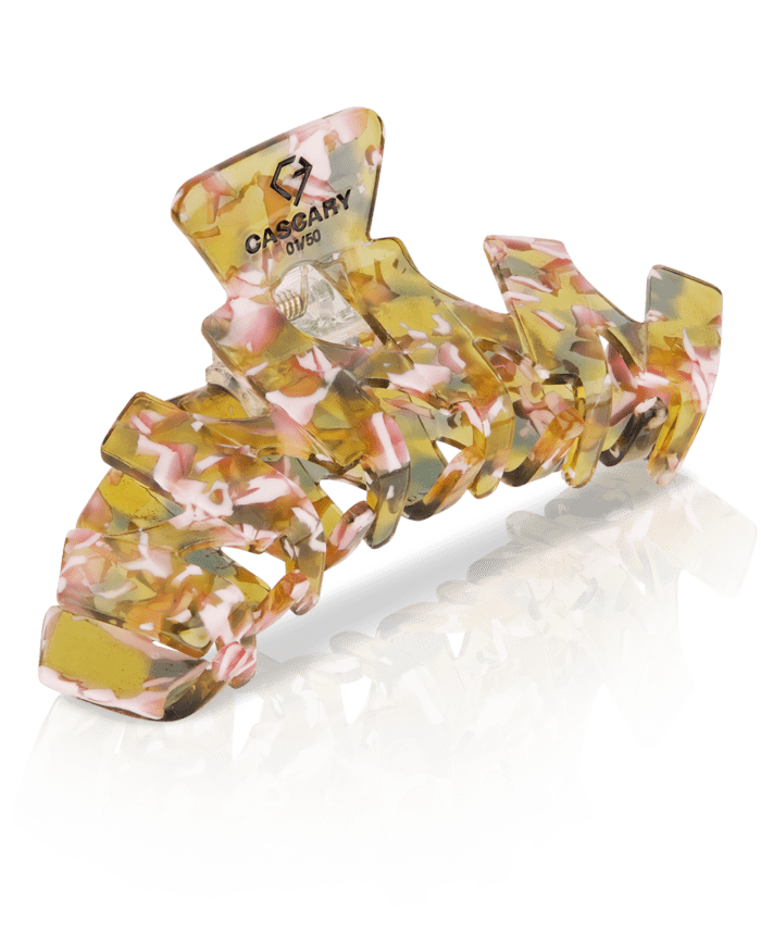 cascary haarklammer glass ocher cy hk 012 CASCARY Haarklammer - Glass Ocher - LIMITED 01-50/50