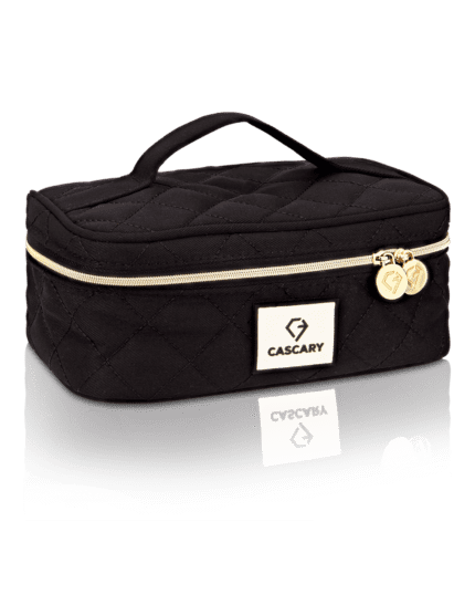 CASCARY Kulturtasche Cosmetic Travelbag black - L