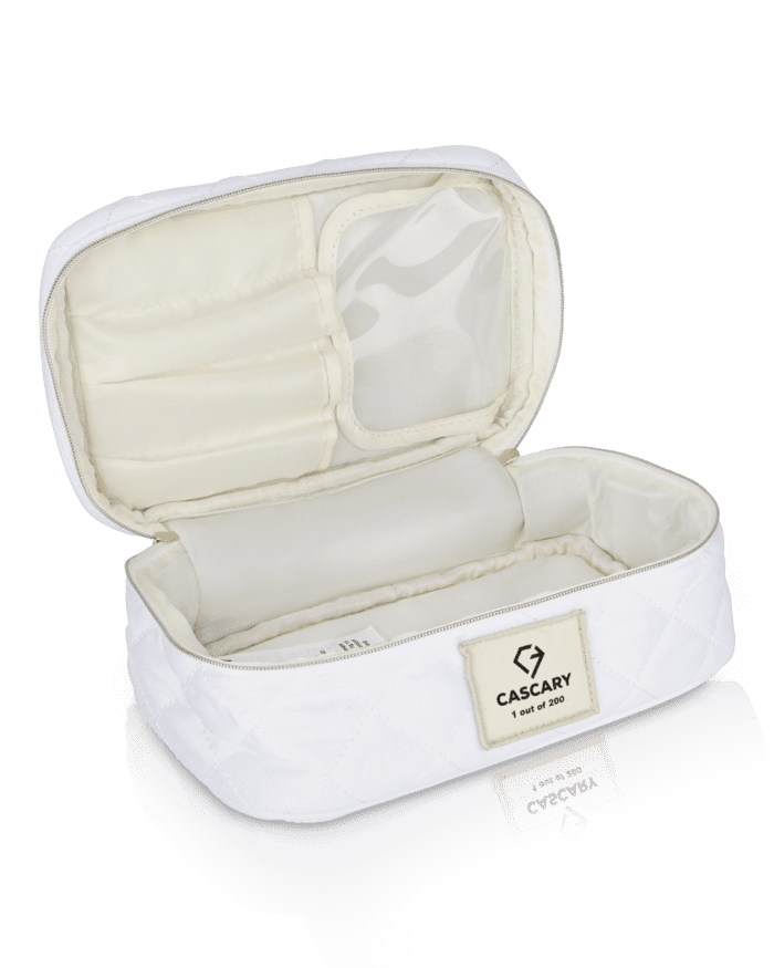 cascary kulturtasche cosmetic travelbag white l limited 1 out of 200 cy bag 002 l inside CASCARY Kulturtasche Cosmetic Travelbag white - L – limited 1 out of 200