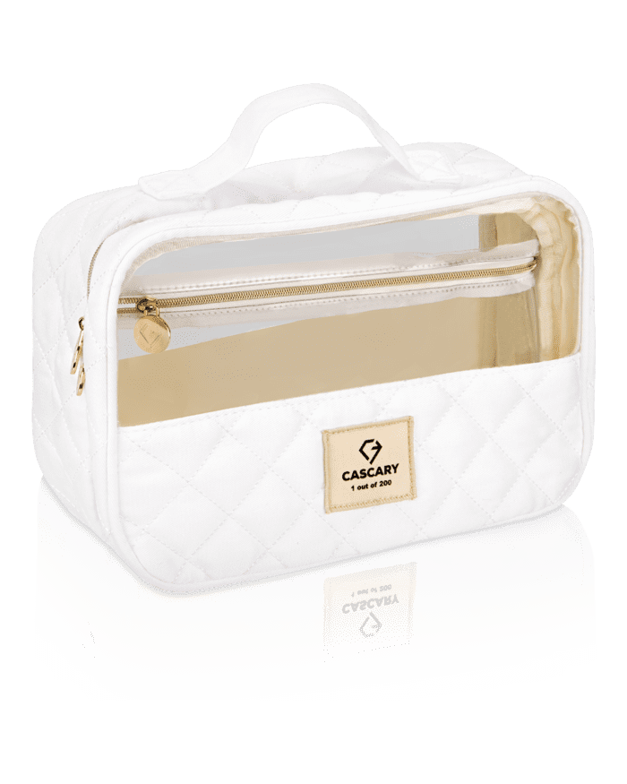 cascary kulturtasche cosmetic travelbag white xl limited 1 out of 200 cy bag 002 CASCARY Kulturtasche Cosmetic Travelbag white - XL – limited 1 out of 200