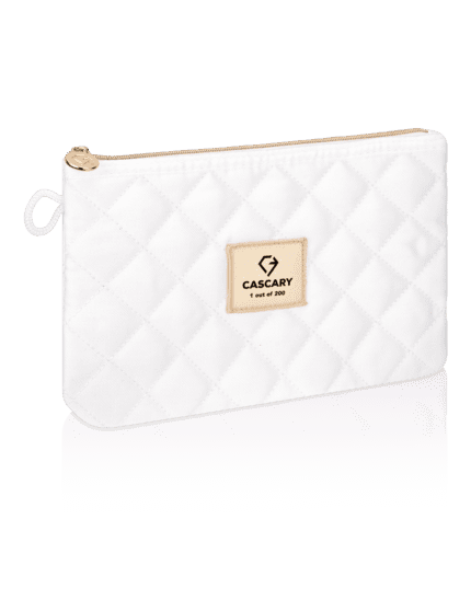 CASCARY Kulturtasche Cosmetic Travelbag white - XS - limited 1 out of 200