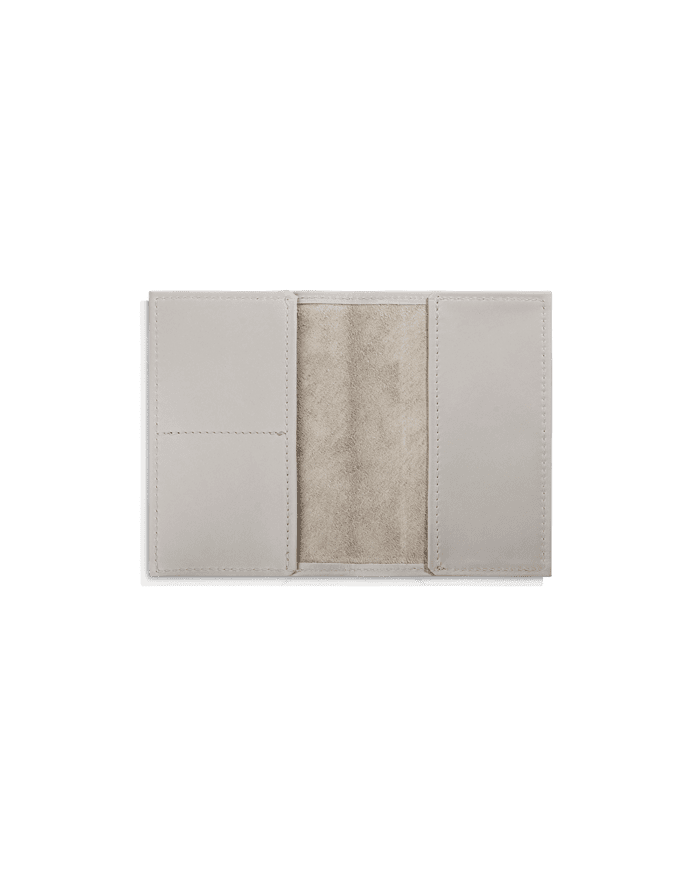 cascary reisepasshuelle sattelleder gray open cy tp 001 CASCARY Reisepasshülle – edelstes Sattelleder