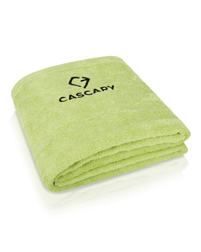 cascary strand badetuch light green 100x160cm cy coe 005 CASCARY Strand Badetuch