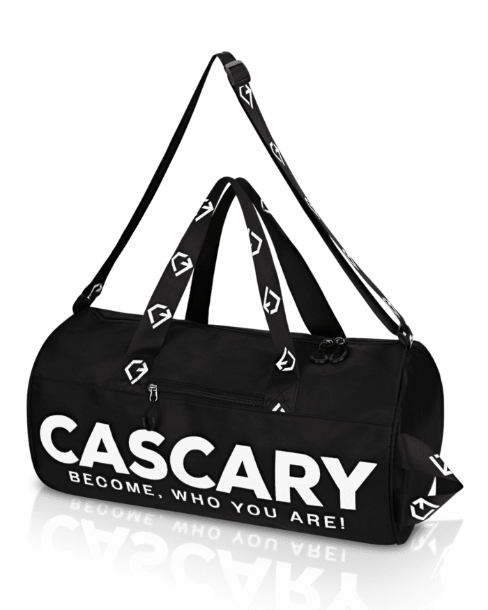 cascary tasche gym bag black 50x25cm cy gb 006 CASCARY Tasche Gym Bag - Black
