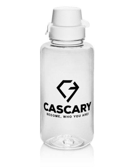 CASCARY Trinkflasche - Tritan Bottle - 700 ml - white