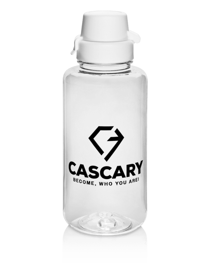 cascary trinkflasche tritan bottle 700ml white cy tbw 001 CASCARY Trinkflasche - Tritan Bottle - 700 ml - white