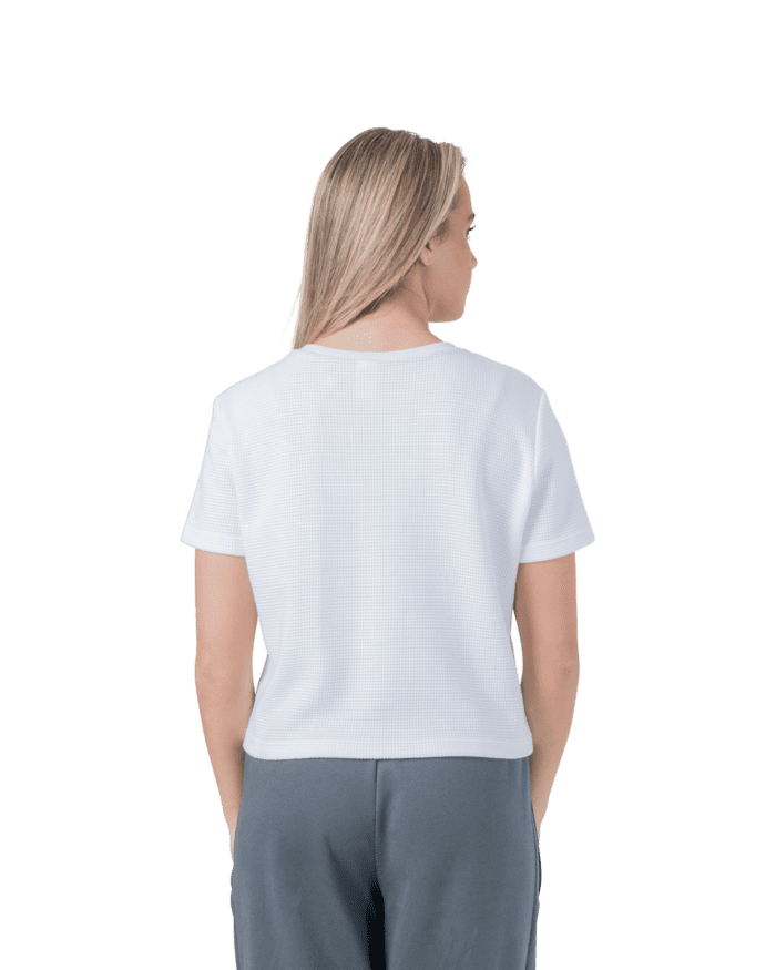 cascary crop shirt waffel pique oversize top 19250 1 ca 001 04 CASCARY Crop Shirt Waffel Piqué – oversize Top