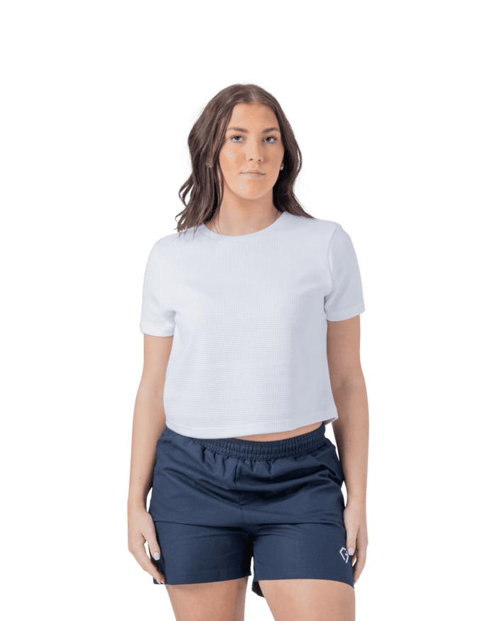 cascary crop shirt waffel pique oversize top uc 19250 1 ca 001 02 CASCARY Crop Shirt Waffel Piqué – oversize Top - UC
