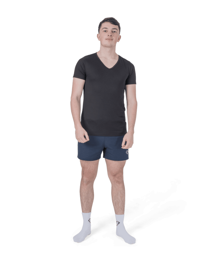 cascary figurbetontes slim fit t shirt mit v ausschnitt uc 36203 1 CA 008 01 CASCARY figurbetontes Slim Fit T-Shirt mit V-Neck - UC