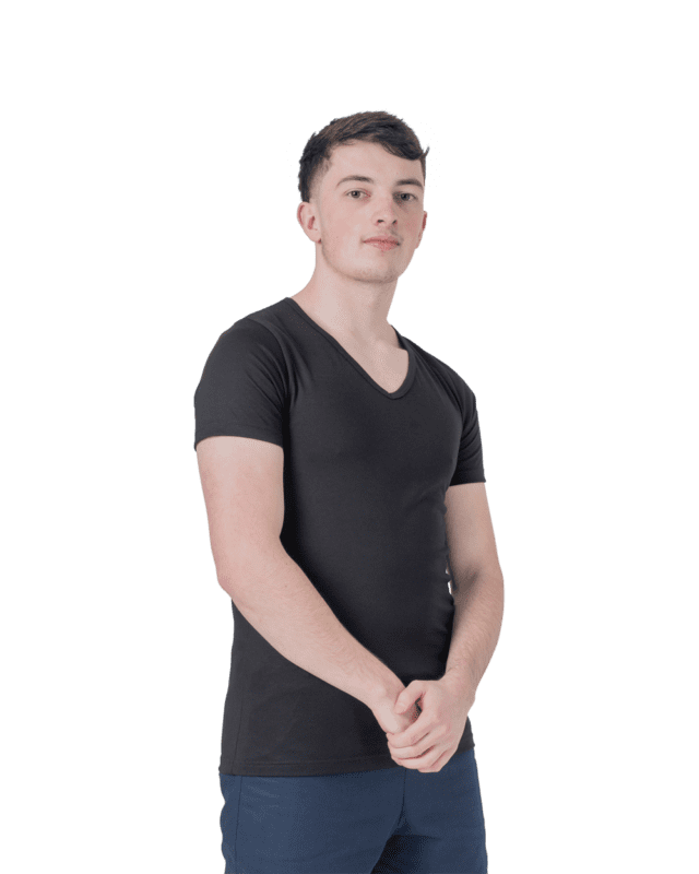 cascary figurbetontes slim fit t shirt mit v ausschnitt uc 36203 1 CA 008 02 Startseite