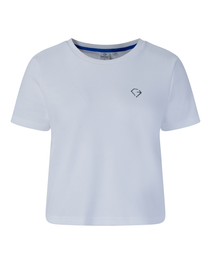 cascary crop shirt waffel pique oversize top 19250 1 ca 001 06 CASCARY Crop Shirt Waffel Piqué – oversize Top