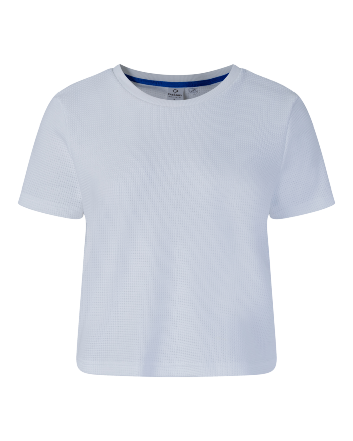 cascary crop shirt waffel pique oversize top uc 19250 1 ca 001 05 CASCARY Crop Shirt Waffel Piqué – oversize Top - UC
